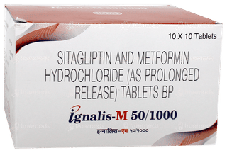Ignalis M 50/1000 Tablet 10